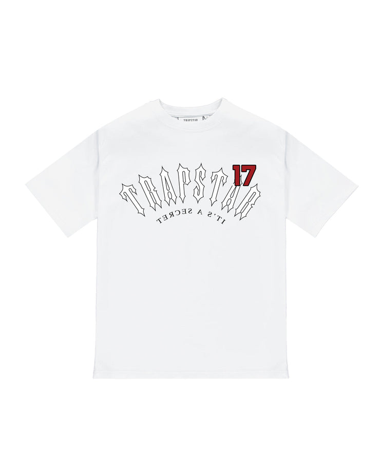 Irongate Arch Tee - White/Red