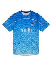 Irongate T Monogram Football Jersey - Blue Gradient