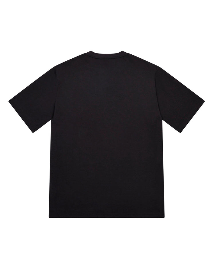 TS Flame Print Tee - Black