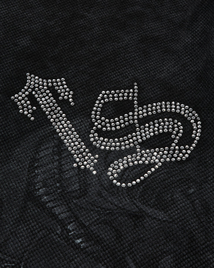 * PRE ORDER*Samurai Diamanté LS Tee - Black - My Store