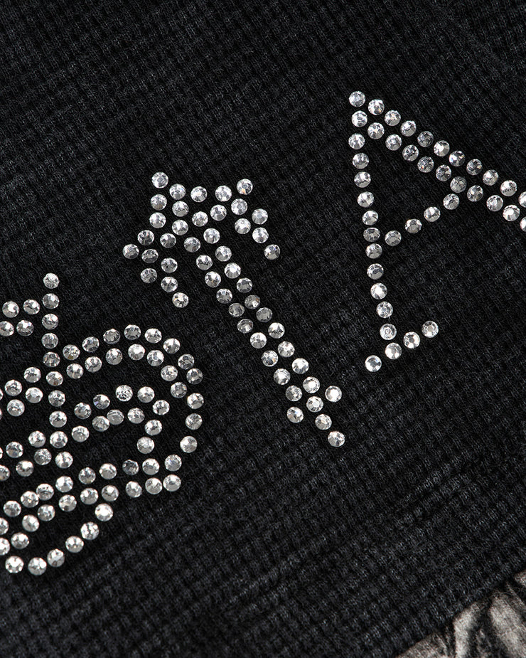 * PRE ORDER*Samurai Diamanté LS Tee - Black - My Store