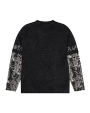 * PRE ORDER*Samurai Diamanté LS Tee - Black - My Store