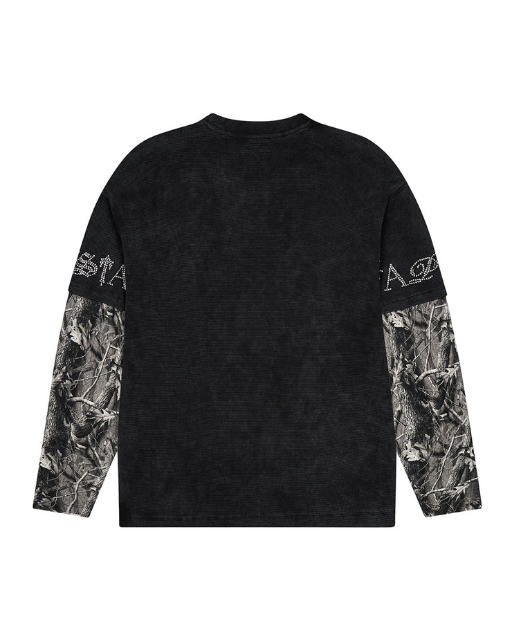 * PRE ORDER*Samurai Diamanté LS Tee - Black - My Store