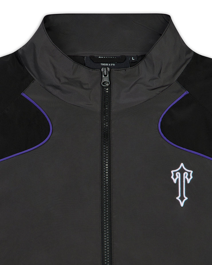 Foundation Shell Tracksuit - Black/Grey - My Store