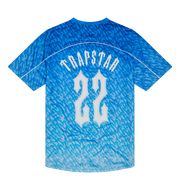 Irongate T Monogram Football Jersey - Blue Gradient