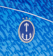 Irongate T Monogram Football Jersey - Blue Gradient