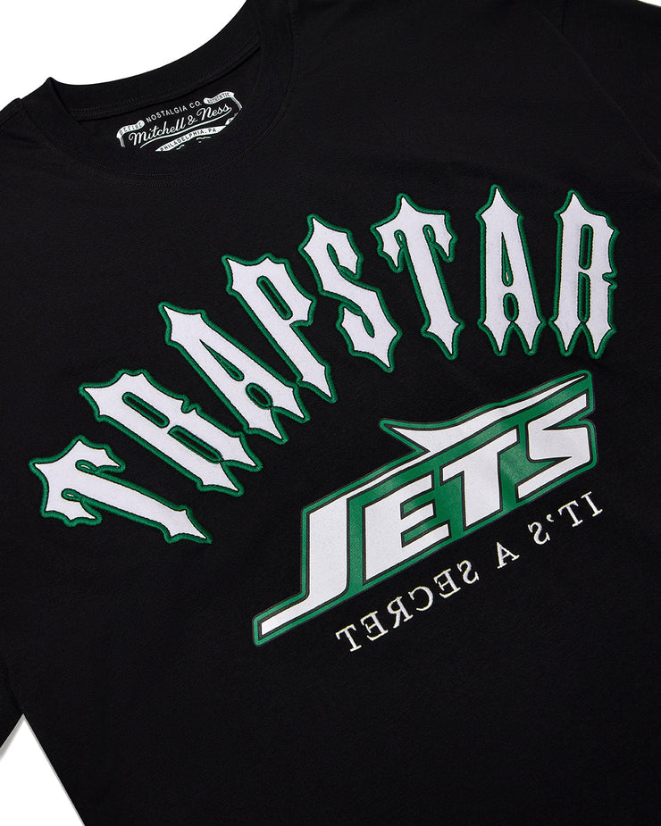 Trapstar x NFL Jets Irongate Logo Tee - Black