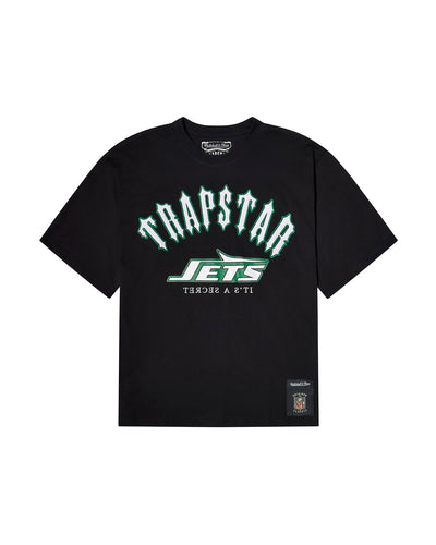 Trapstar x NFL Jets Irongate Logo Tee - Black