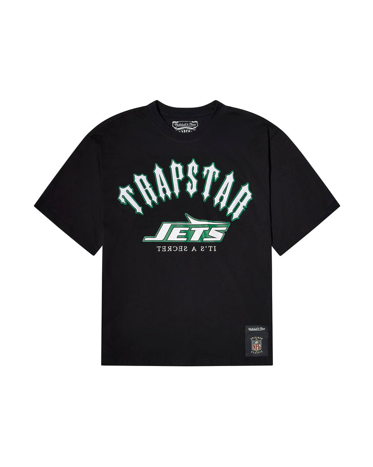 Trapstar x NFL Jets Irongate Logo Tee - Black