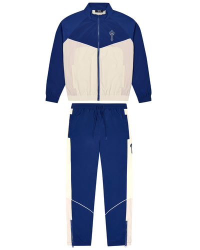 Irongate V Panel Shell Tracksuit - Blue/Grey - My Store