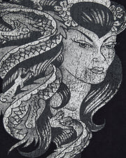 Trapstar x Ed Hardy Medusa LS Tee - Black/White