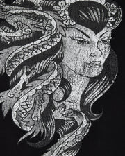 Trapstar x Ed Hardy Medusa LS Tee - Washed Black/Camo