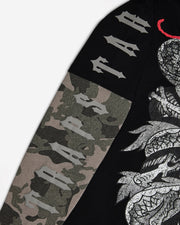 Trapstar x Ed Hardy Medusa LS Tee - Washed Black/Camo
