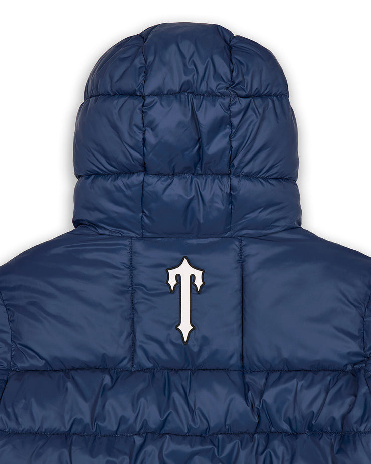 It's A Secret Hooded Puffer - Navy - My Store