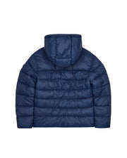 It's A Secret Hooded Puffer - Navy - My Store