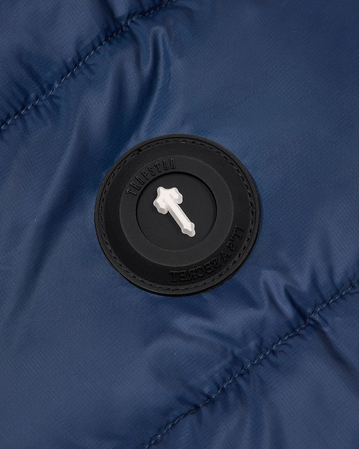 It's A Secret Hooded Puffer - Navy - My Store