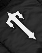 It's A Secret Hooded Puffer - Black - My Store