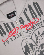 Trapstar x Ed Hardy DBD Hoodie - Grey - My Store