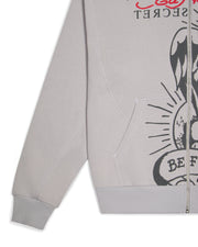 Trapstar x Ed Hardy DBD Hoodie - Grey - My Store