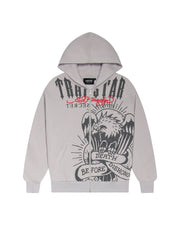 Trapstar x Ed Hardy DBD Hoodie - Grey - My Store
