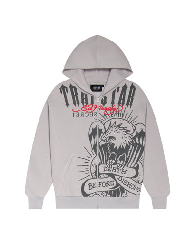 Trapstar x Ed Hardy DBD Hoodie - Grey - My Store