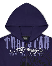 Trapstar x Ed Hardy DBD Hoodie - Navy - My Store