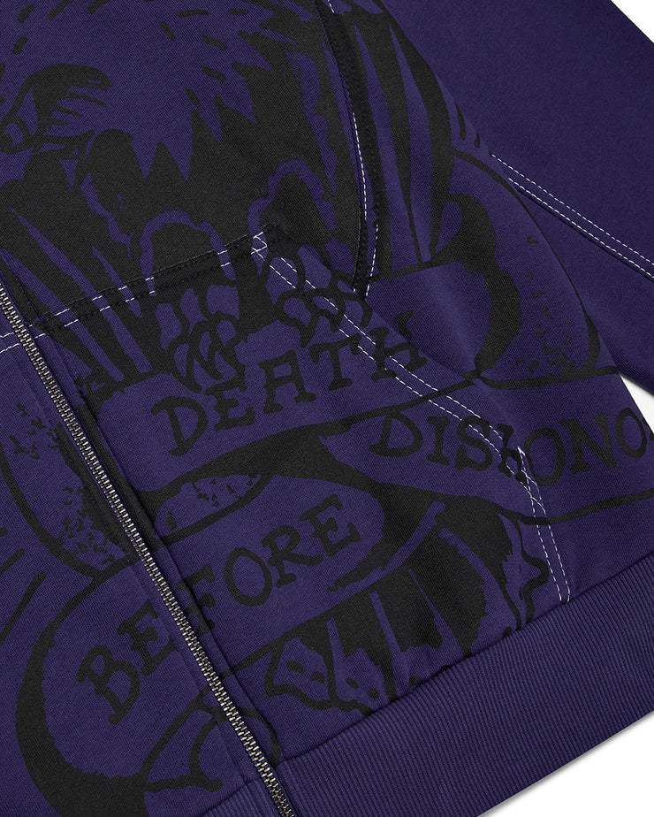 Trapstar x Ed Hardy DBD Hoodie - Navy - My Store