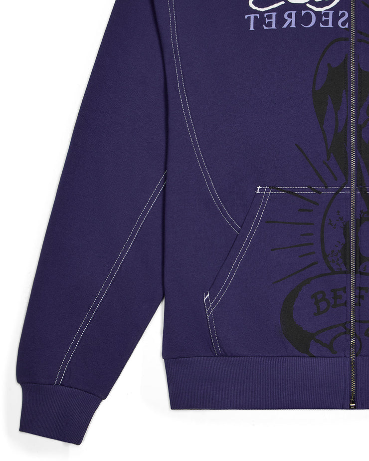 Trapstar x Ed Hardy DBD Hoodie - Navy - My Store