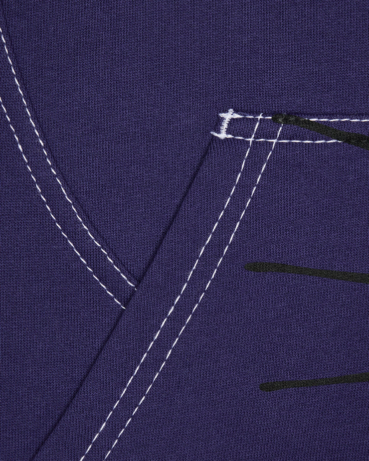 Trapstar x Ed Hardy DBD Hoodie - Navy - My Store