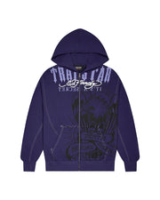 Trapstar x Ed Hardy DBD Hoodie - Navy - My Store