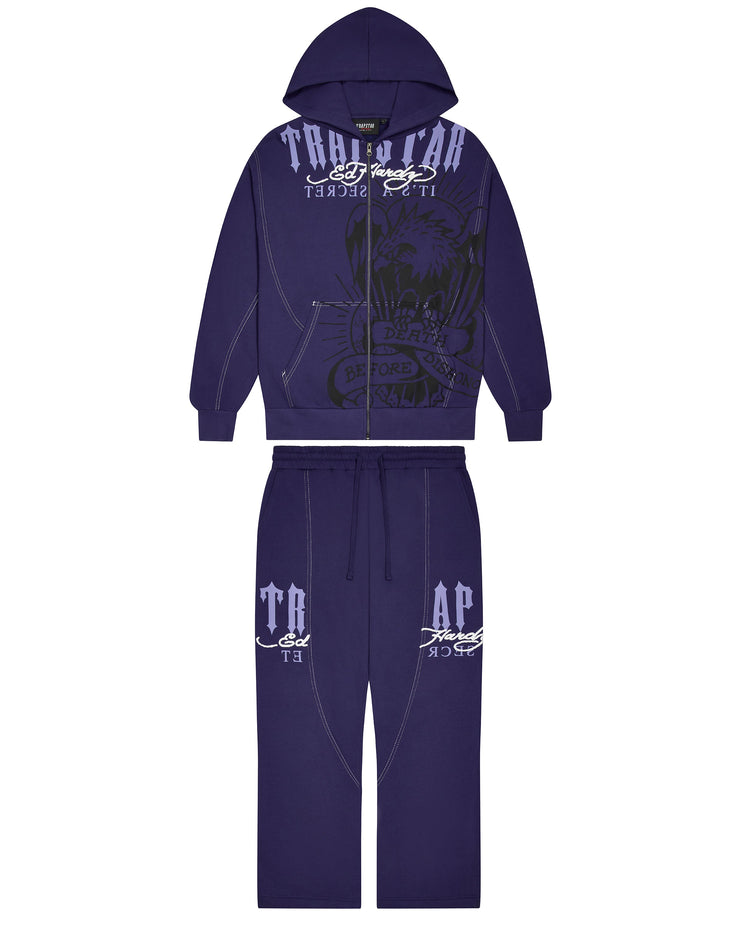 Trapstar x Ed Hardy DBD Jogger - Navy - My Store