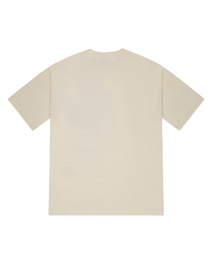 Trapstar x Ed Hardy Hell Cat Tee - Natural