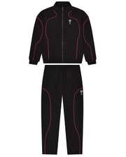 Foundation Shell Tracksuit - Black/Pink - My Store