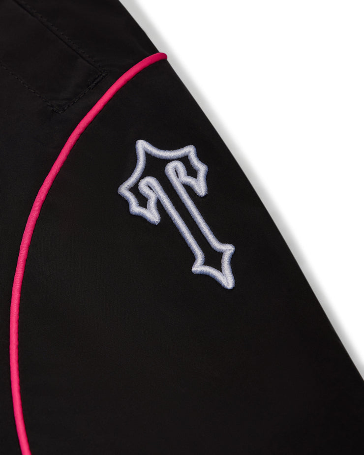 Foundation Shell Tracksuit - Black/Pink - My Store