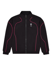 Foundation Shell Tracksuit - Black/Pink - My Store