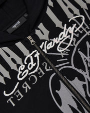 Trapstar x Ed Hardy DBD Hoodie - Black - My Store