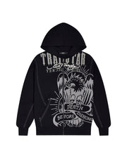 Trapstar x Ed Hardy DBD Hoodie - Black - My Store