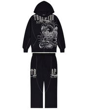 Trapstar x Ed Hardy DBD Hoodie - Black - My Store