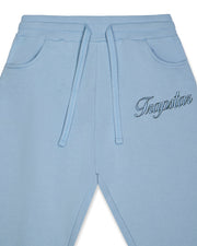 Trapstar x Ed Hardy Women's Love On Fire Jogger - Baby Blue
