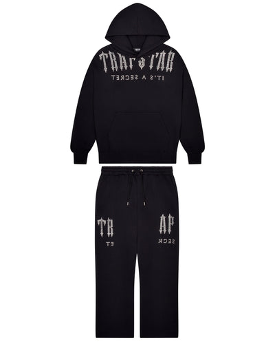 Deconstructed Decoded Diamante Tracksuit - Black* - My Store
