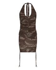Irongate T Womens Dress - Brown Camo