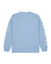 Trapstar x Ed Hardy Waffle LS Top - Light Blue - My Store