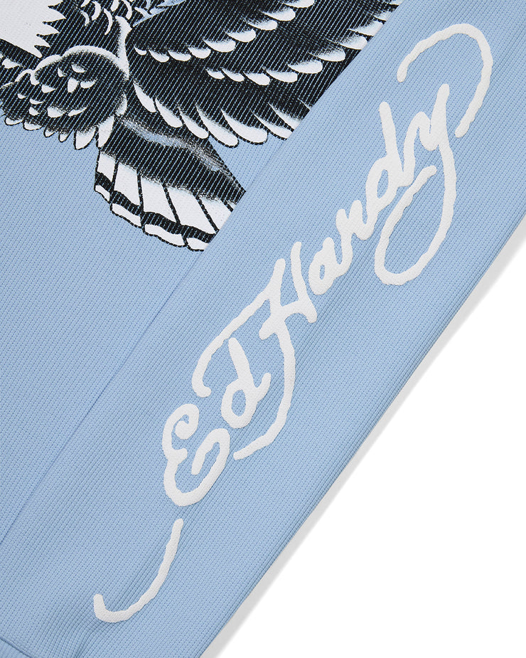 Trapstar x Ed Hardy Waffle LS Top - Light Blue - My Store