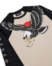 Trapstar x Ed Hardy Waffle LS Top - Natural/Black - My Store