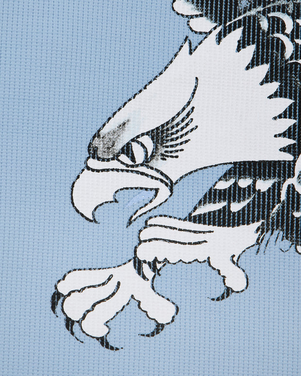 Trapstar x Ed Hardy Waffle LS Top - Light Blue - My Store