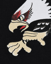 Trapstar x Ed Hardy Waffle LS Top - Black - My Store