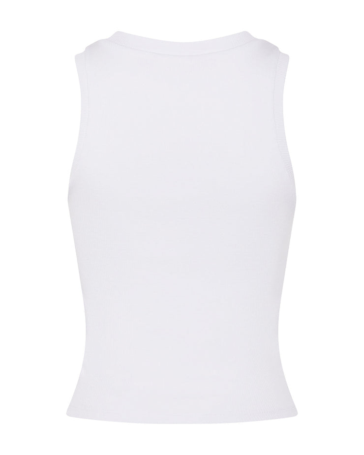 Women's Hyperdrive T Mesh Insert Vest - White
