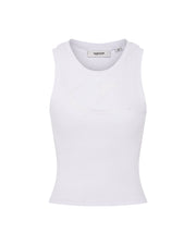 Women's Hyperdrive T Mesh Insert Vest - White