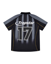 *PRE ORDER* Hyperdrive Striped Football Jersey - Black