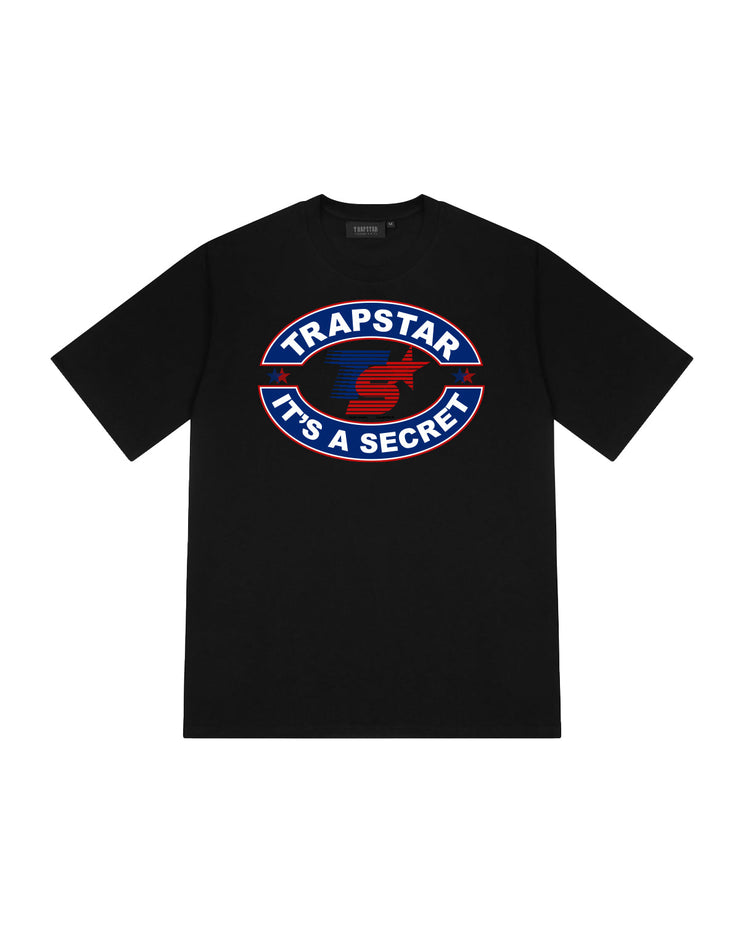 It's A Secret Print Tee - Black